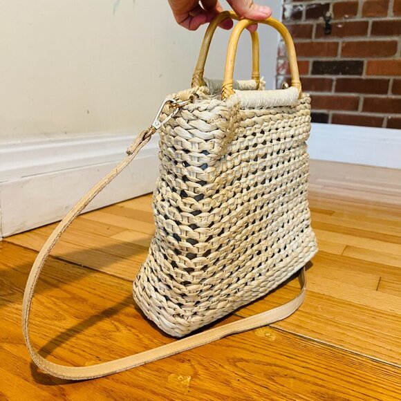 Straw Bag Beach Hollow Woven Bag Women's Bag - Picture 4 of 16